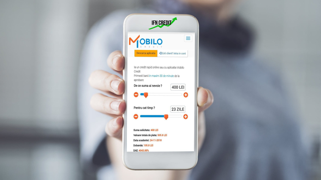 Mobilo Finance IFN S - Credite rapide și transparente direct pe telefonul tău